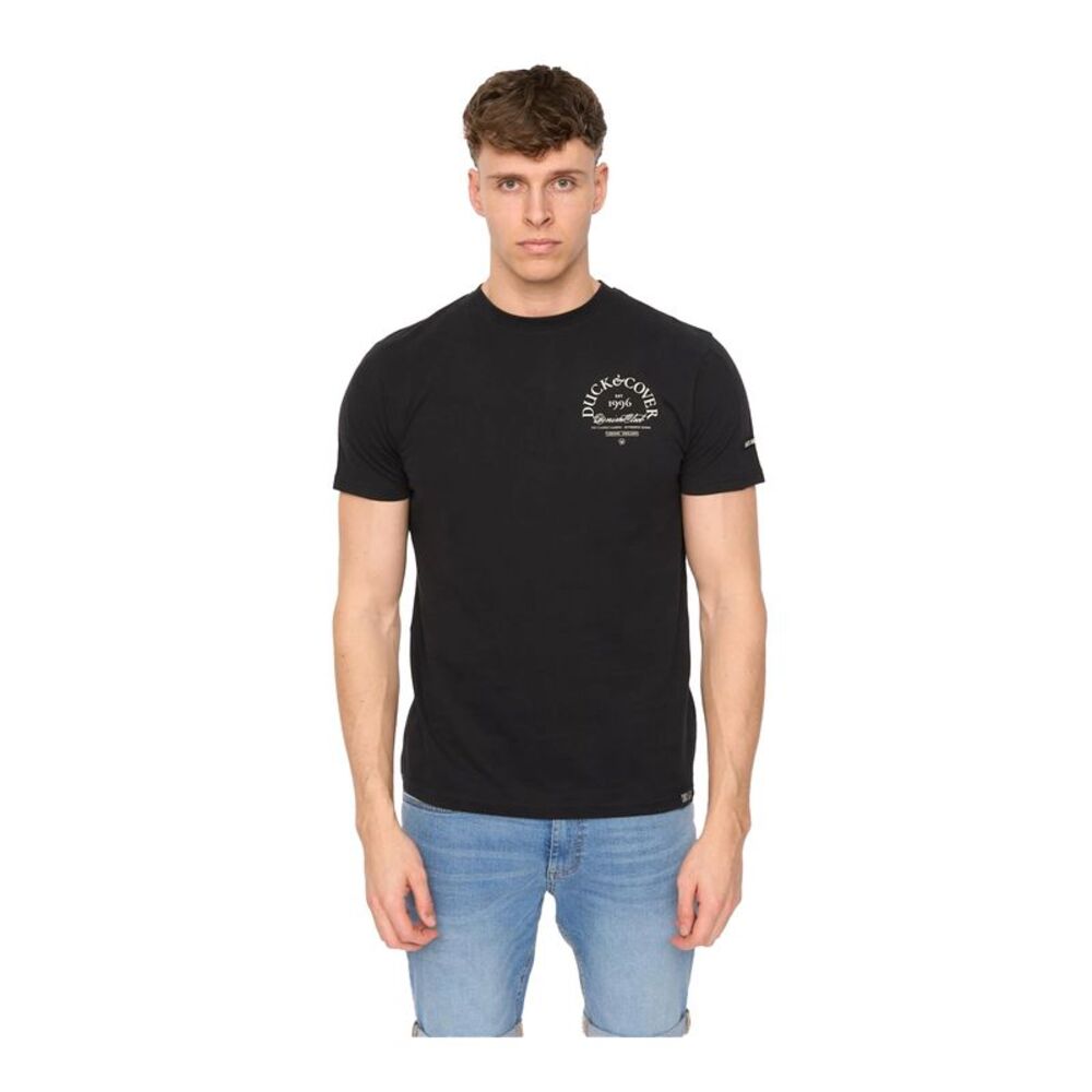 Duck and Cover Mens Sudbury T-Shirt / Black